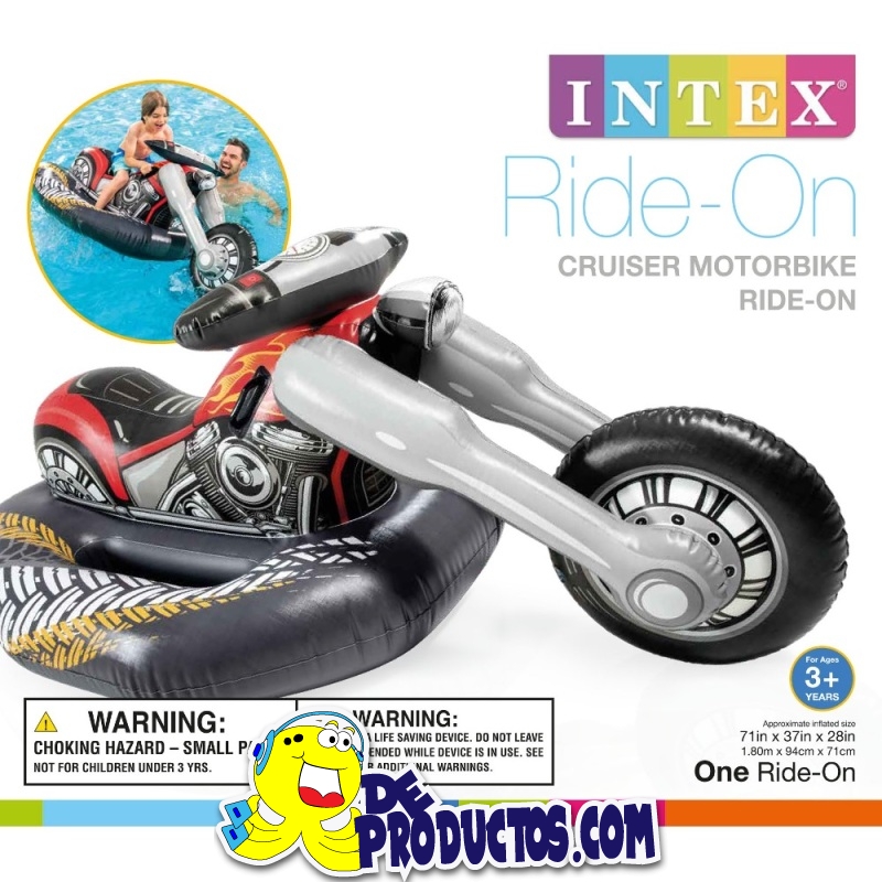 Flotador de piscina moto marca intex